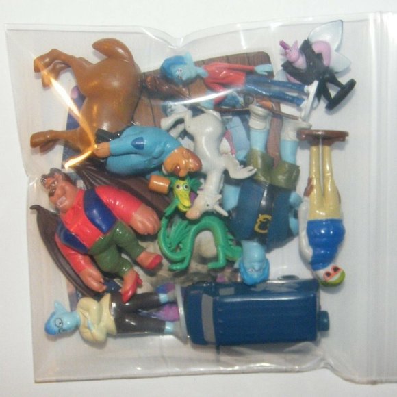 Disney Onward Movie Figure Set of 14 Toy Kit with 10 Figures, 4 Fun Stickers - Picture 7 of 7